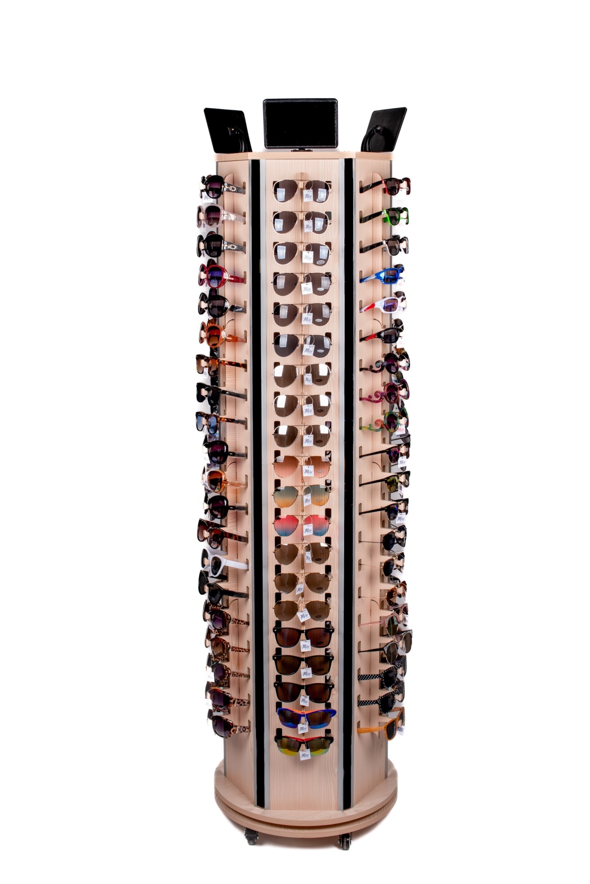 Zonnebrillen display