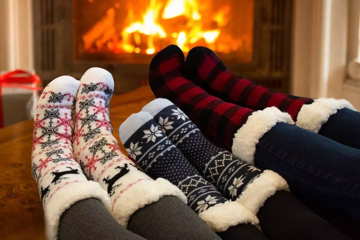 De warme huissokken van Miré Mode